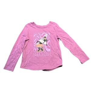 Disney Jumping Beans Softest Tee Girls Size 4T Twins Long sleeve Minnnie